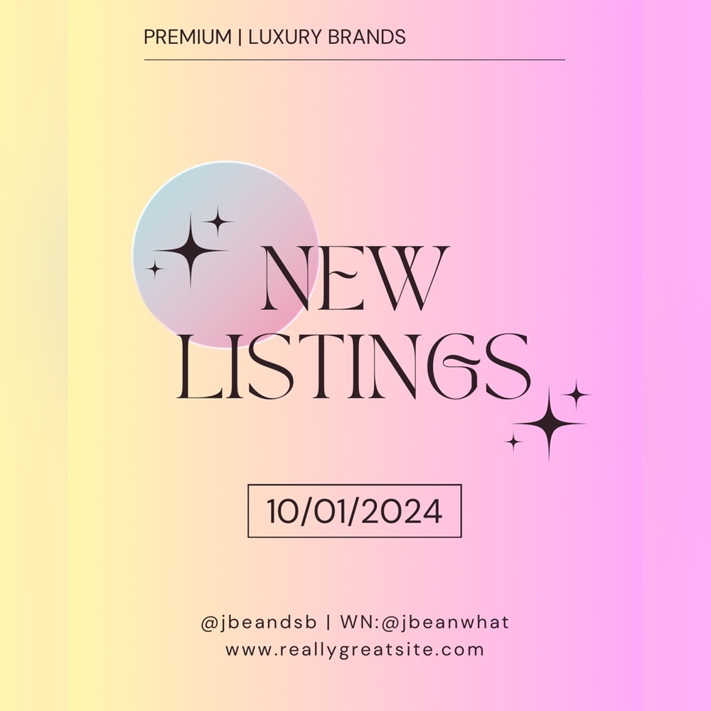✨ NEW LISTINGS✨